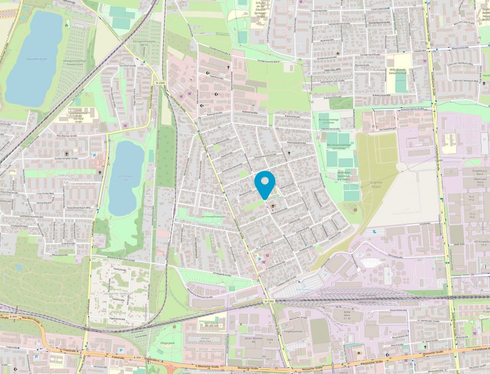 Waldmeisterstr.72 D-80935 München auf OpenStreetMap
